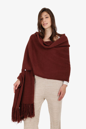 Fringed Rectangular Shawl