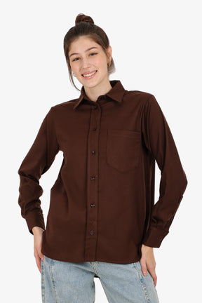 Relaxed High-Low Shirt