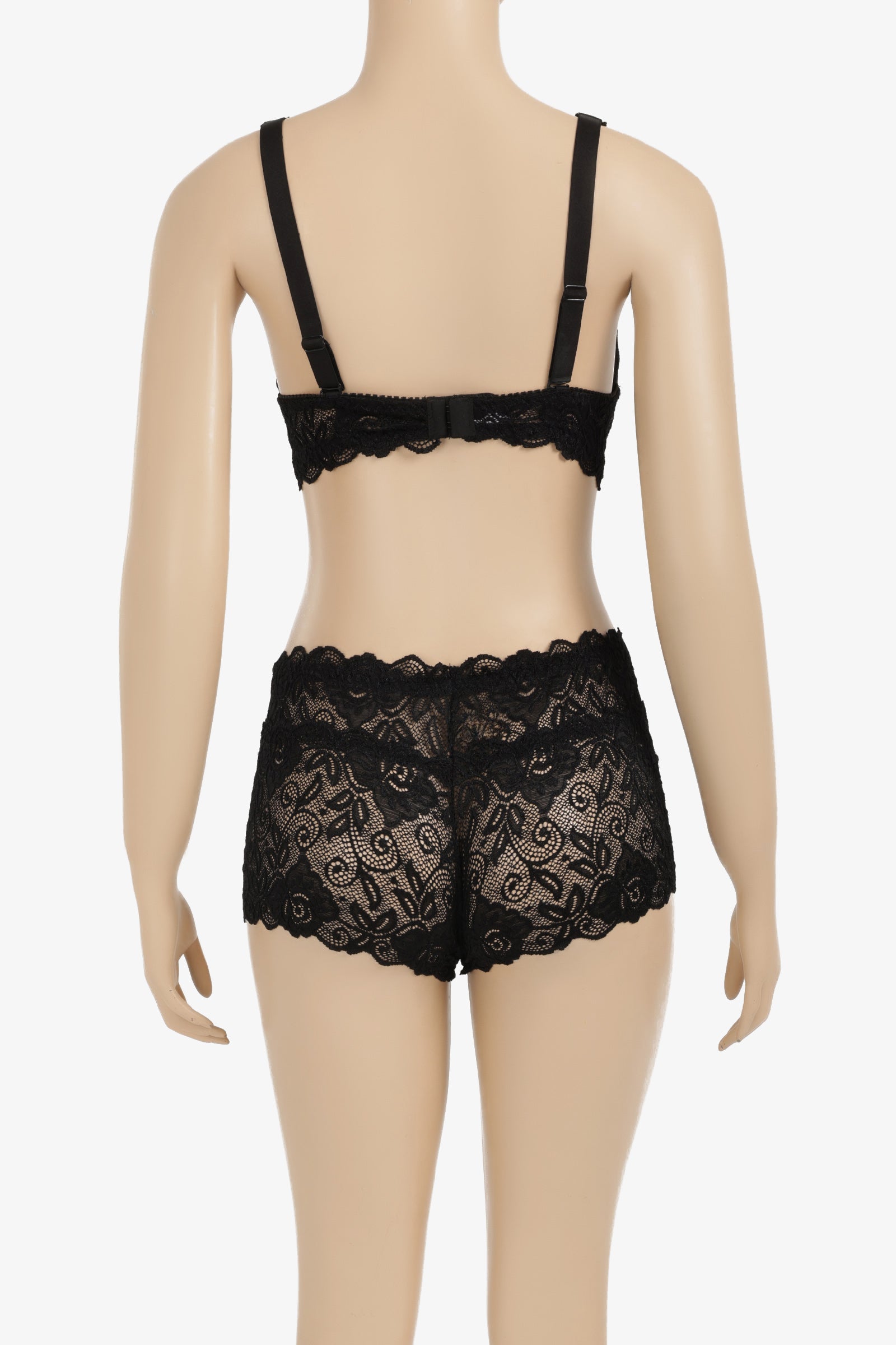 Push Up Lace Strass Set