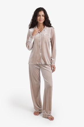 Classic Velvet Pyjama Set