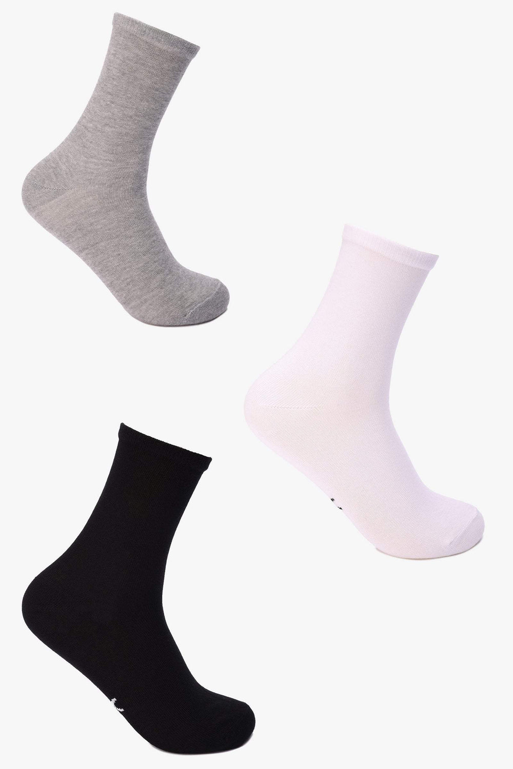 شرابات طويلة ملونة - 3 أزواج