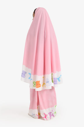 Girly Prayer Set with Print Trim