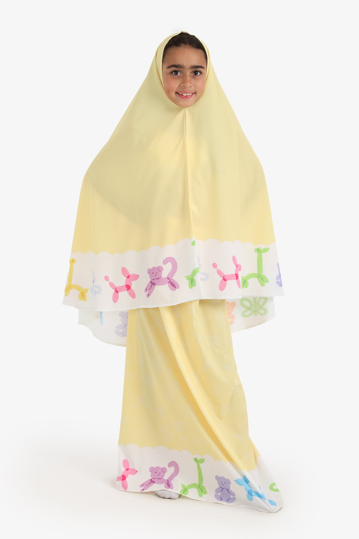 Girly Prayer Set with Print Trim