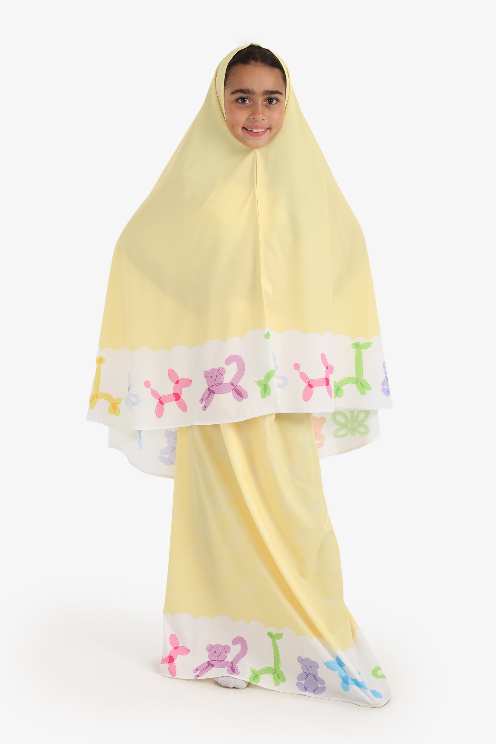 Girly Prayer Set with Print Trim