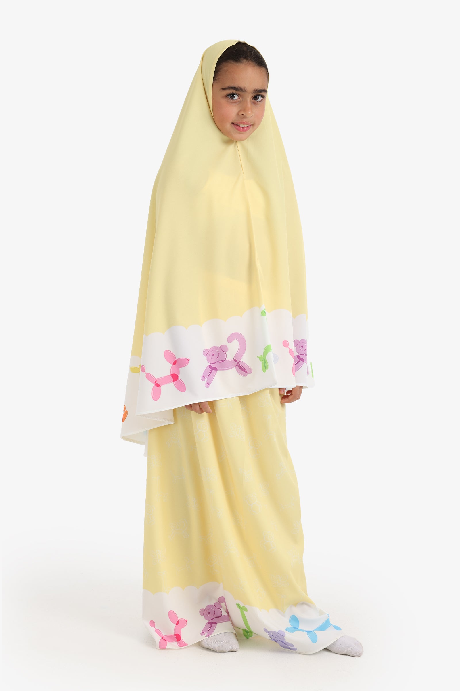 Girly Prayer Set with Print Trim