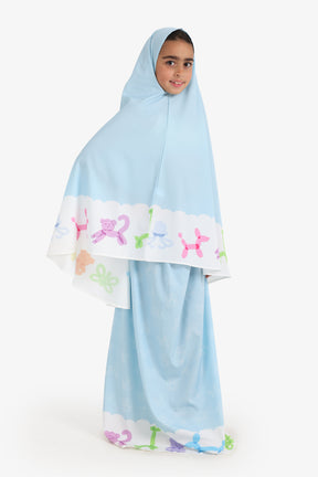 Girly Prayer Set with Print Trim