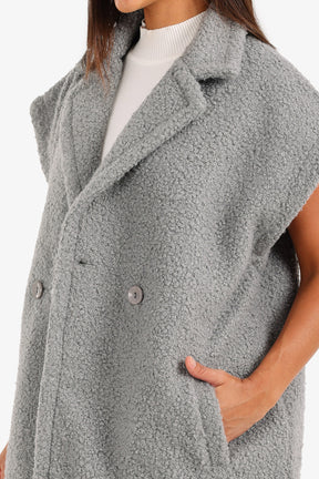 Relaxed Double-Breasted Vest