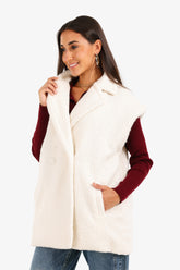 Relaxed Double-Breasted Vest