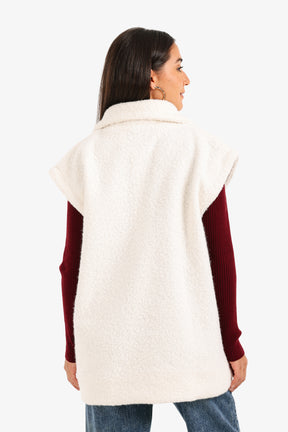 Relaxed Double-Breasted Vest
