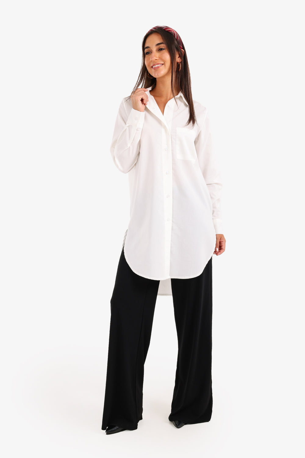Relaxed Fit Long Shirt