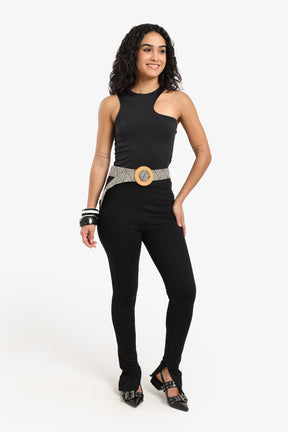 Asymmetrical Neck Top