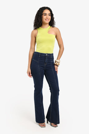 High Rise Flare Jeans