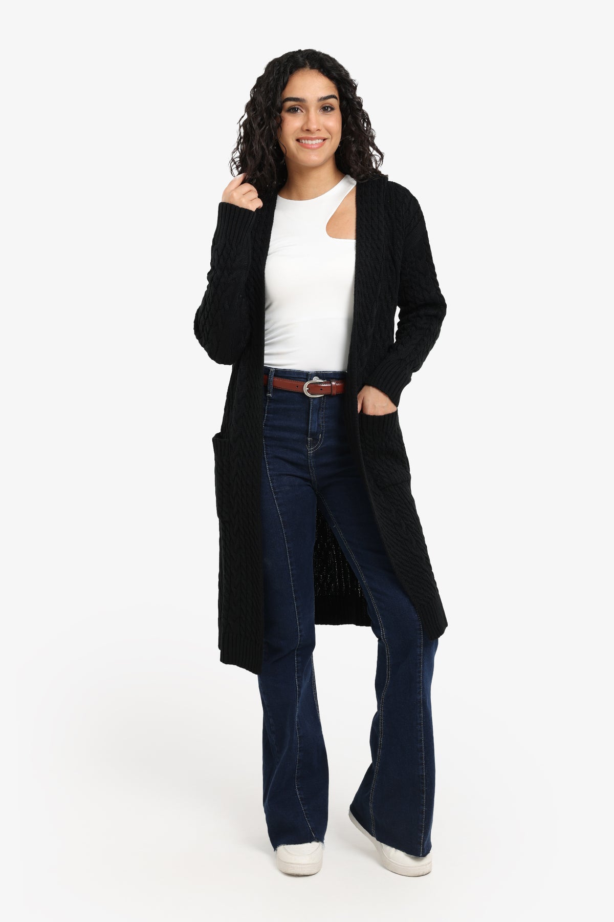 Hooded Midi Cardigan