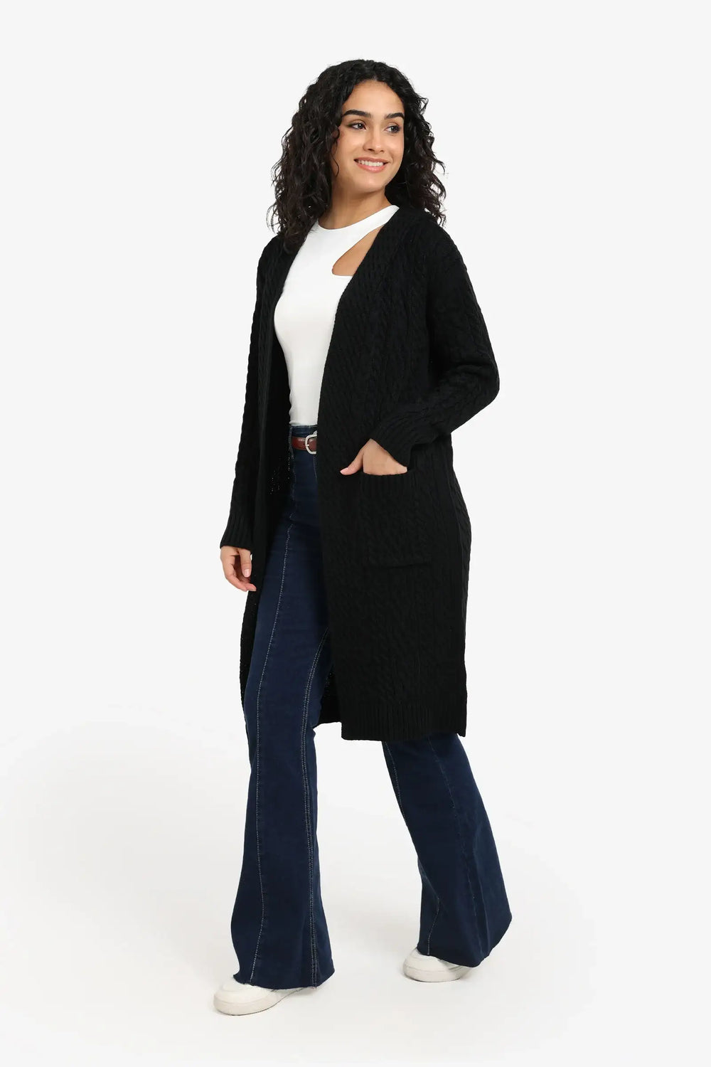 Hooded Midi Cardigan