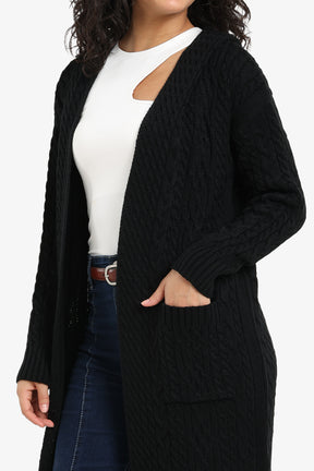 Hooded Midi Cardigan