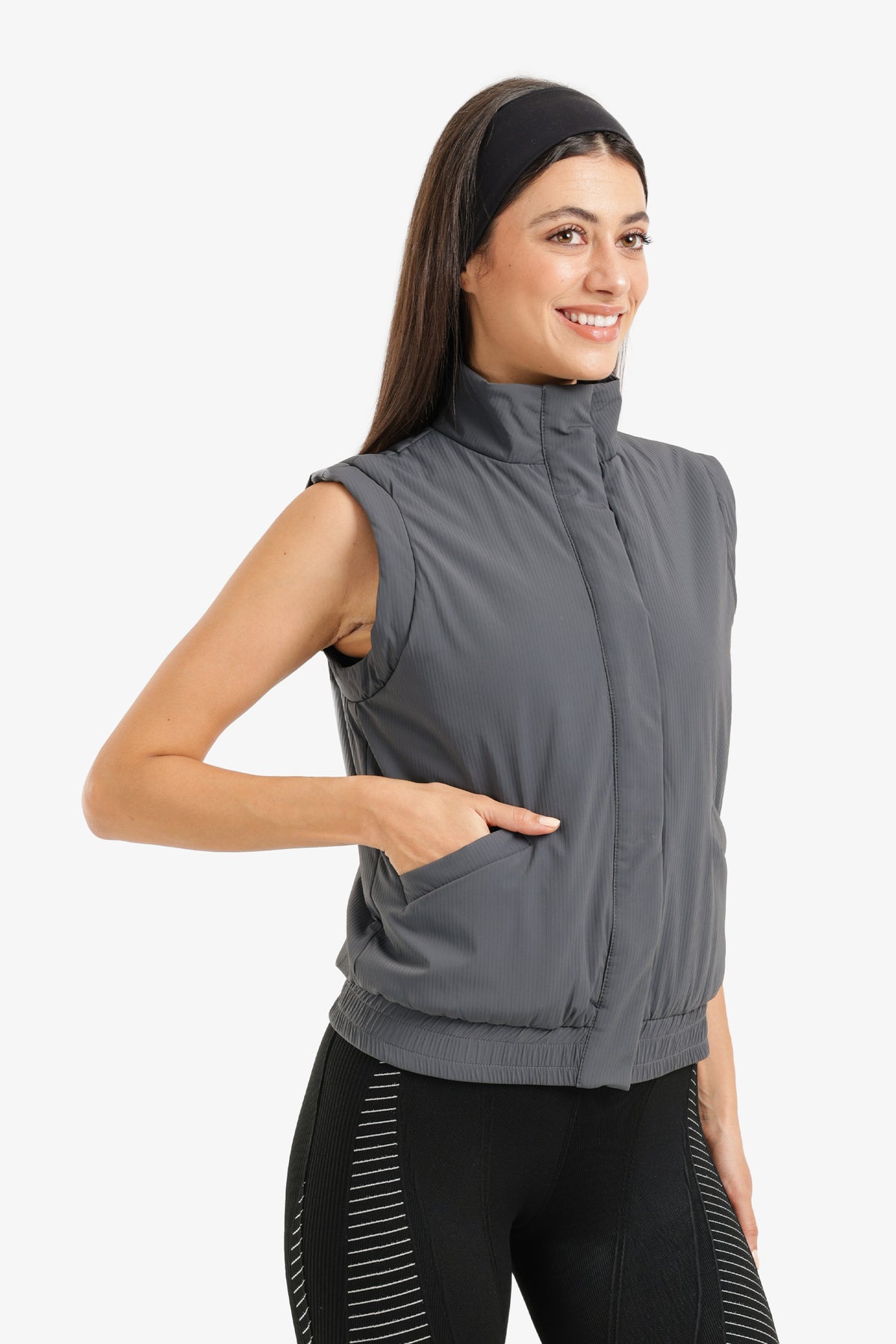 Padded Sleeveless Lounge Vest
