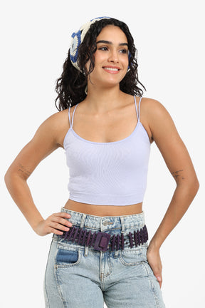 Double Spaghetti Straps Top