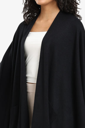 Fringe Trim Poncho