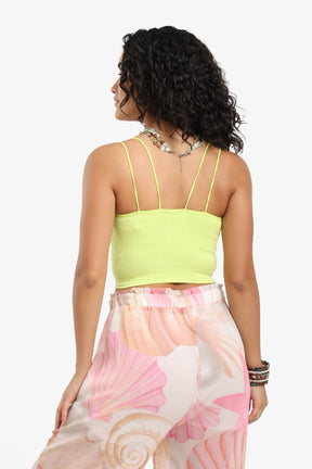 Double Spaghetti Straps Top