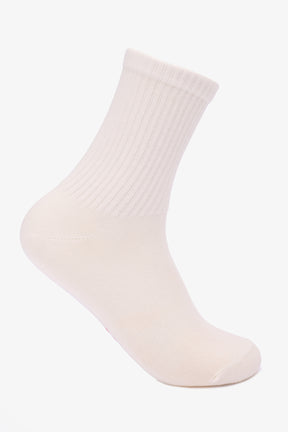 Ribbed Long Socks - 3 Pairs