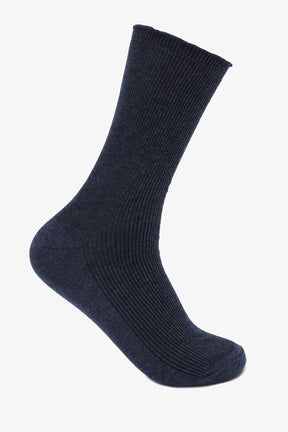 Long Ribbed Socks - 3 Pairs