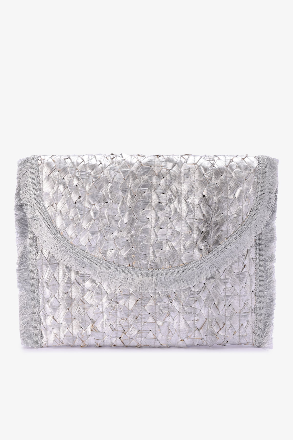 Beach Clutch with Tassels