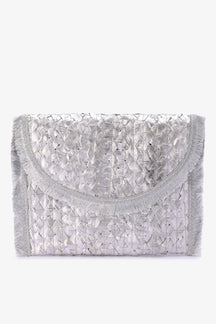 Beach Clutch with Tassels
