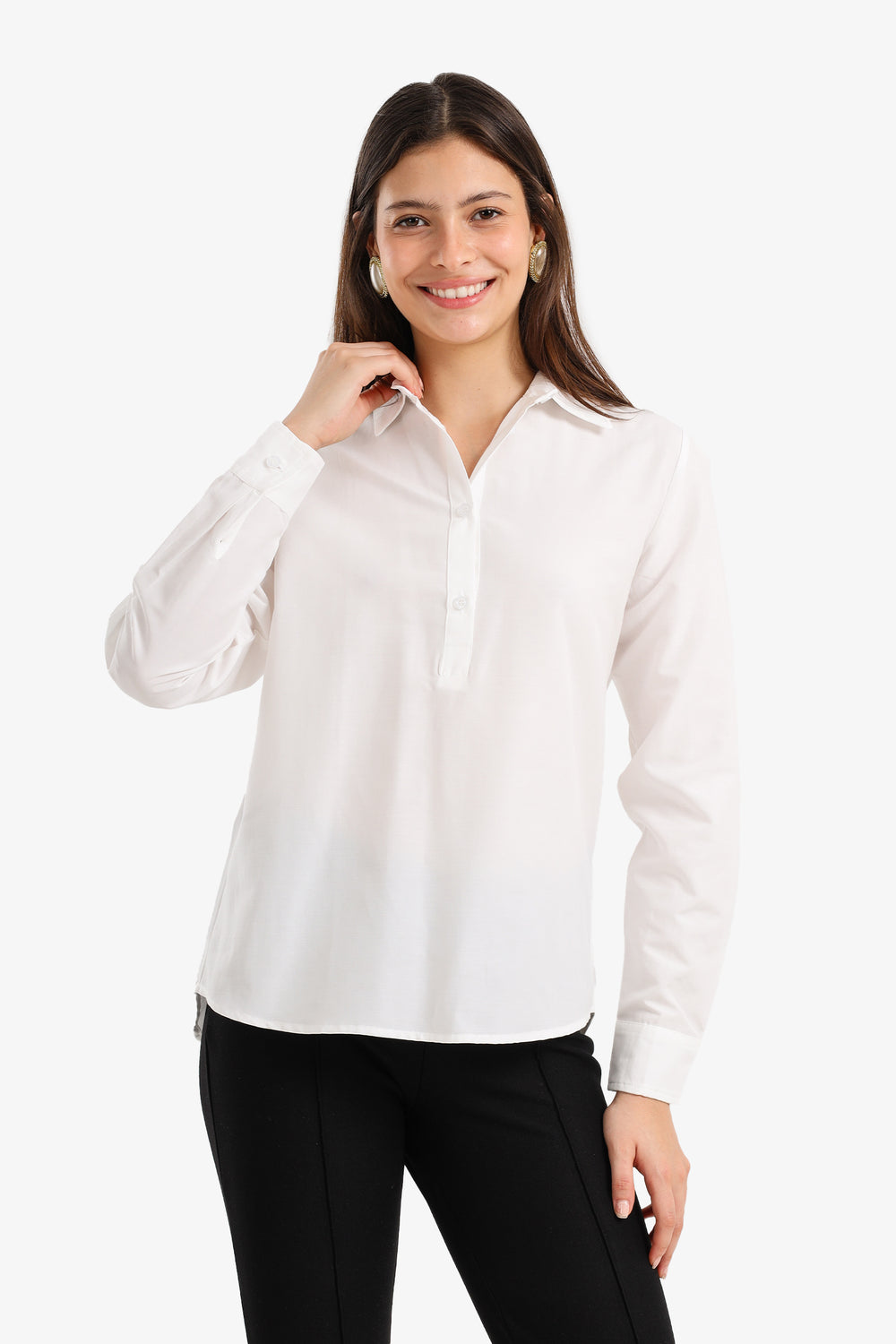 High Low Regular Fit Shirt