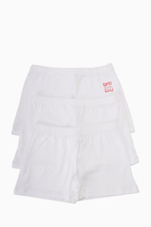 Pack of 3 Girly Brief Shorts