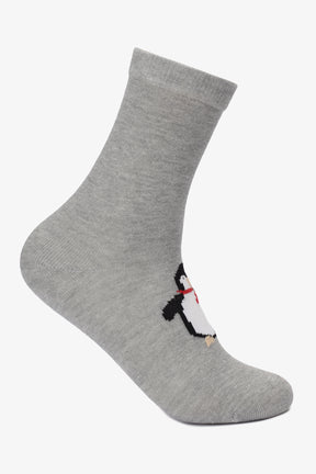 Girly Long Christmas Socks - 3 Pairs