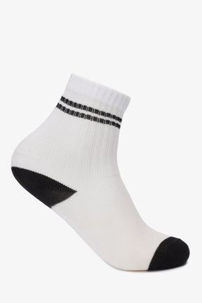 Printed Ankle Socks - 2 Pairs