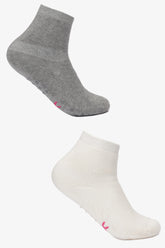 Girly Grip Ankle Socks - 2 Pairs