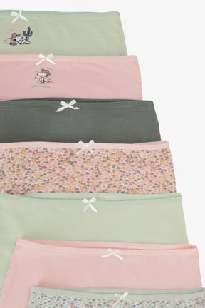 Pack of 7 Colored Full Brief Panties