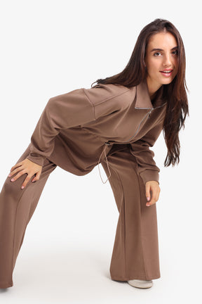 Half Zip-Up Lounge Sweatshirt