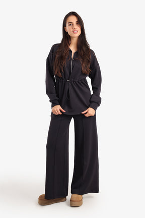 Half Zip-Up Lounge Sweatshirt