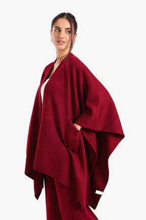 Lounge Poncho with Pockets