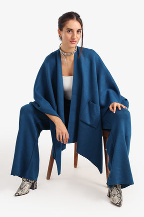 Lounge Poncho with Pockets