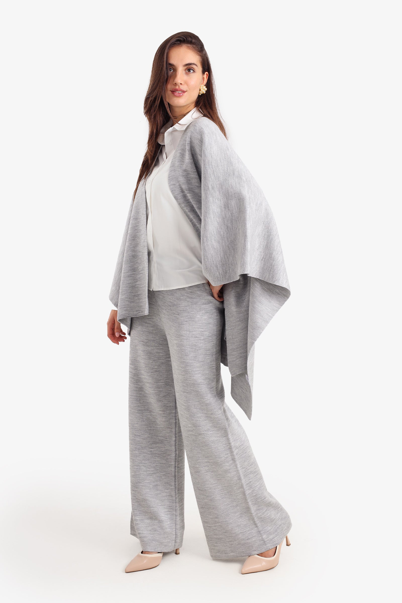 Lounge Poncho with Pockets
