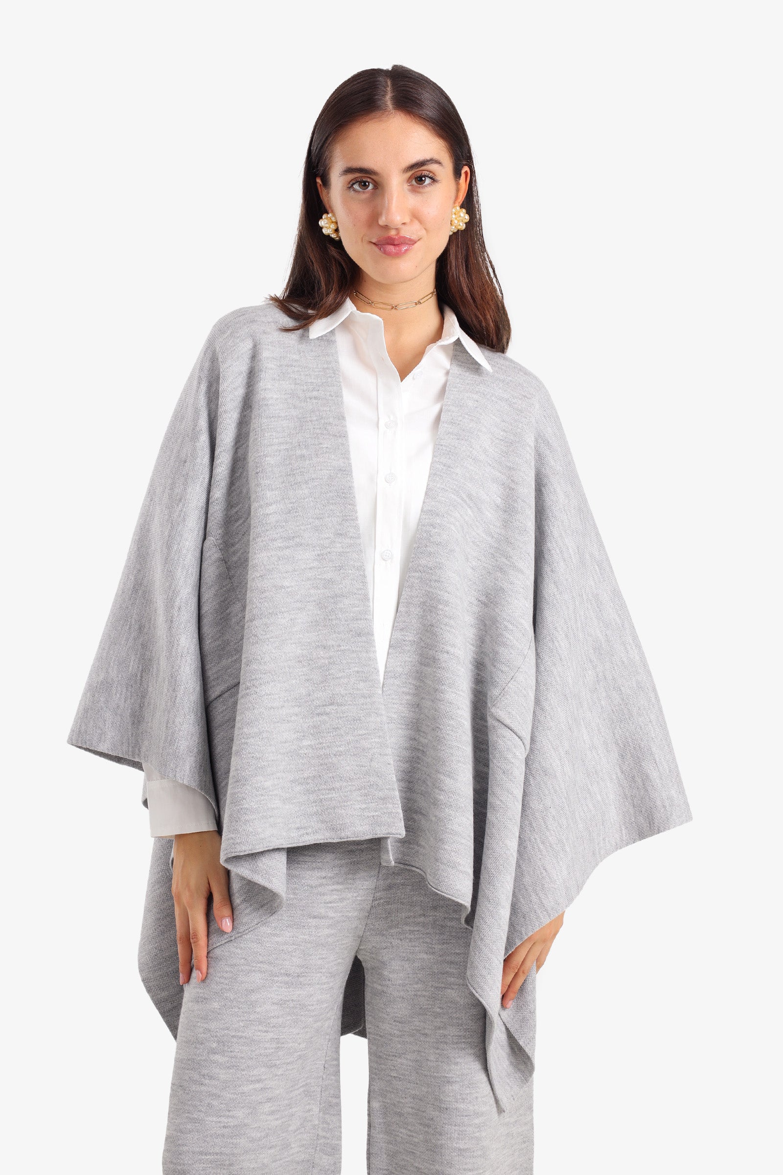 Lounge Poncho with Pockets