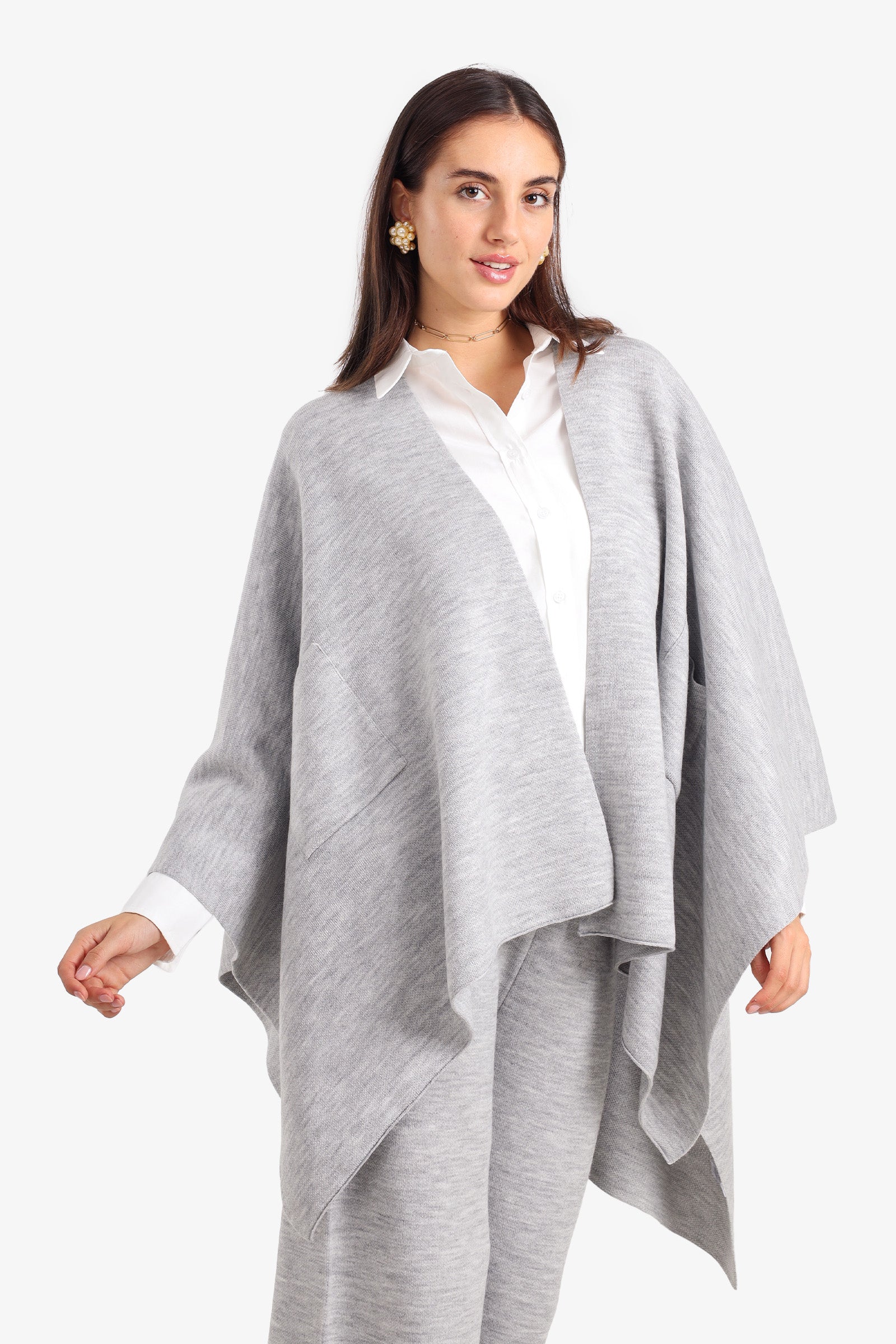 Lounge Poncho with Pockets