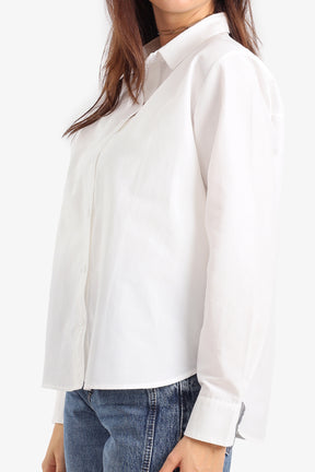 Classic Asymmetric Hem Shirt