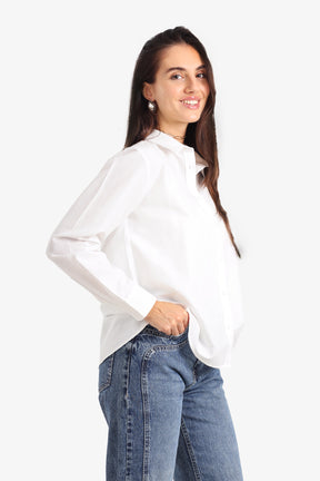 Classic Asymmetric Hem Shirt