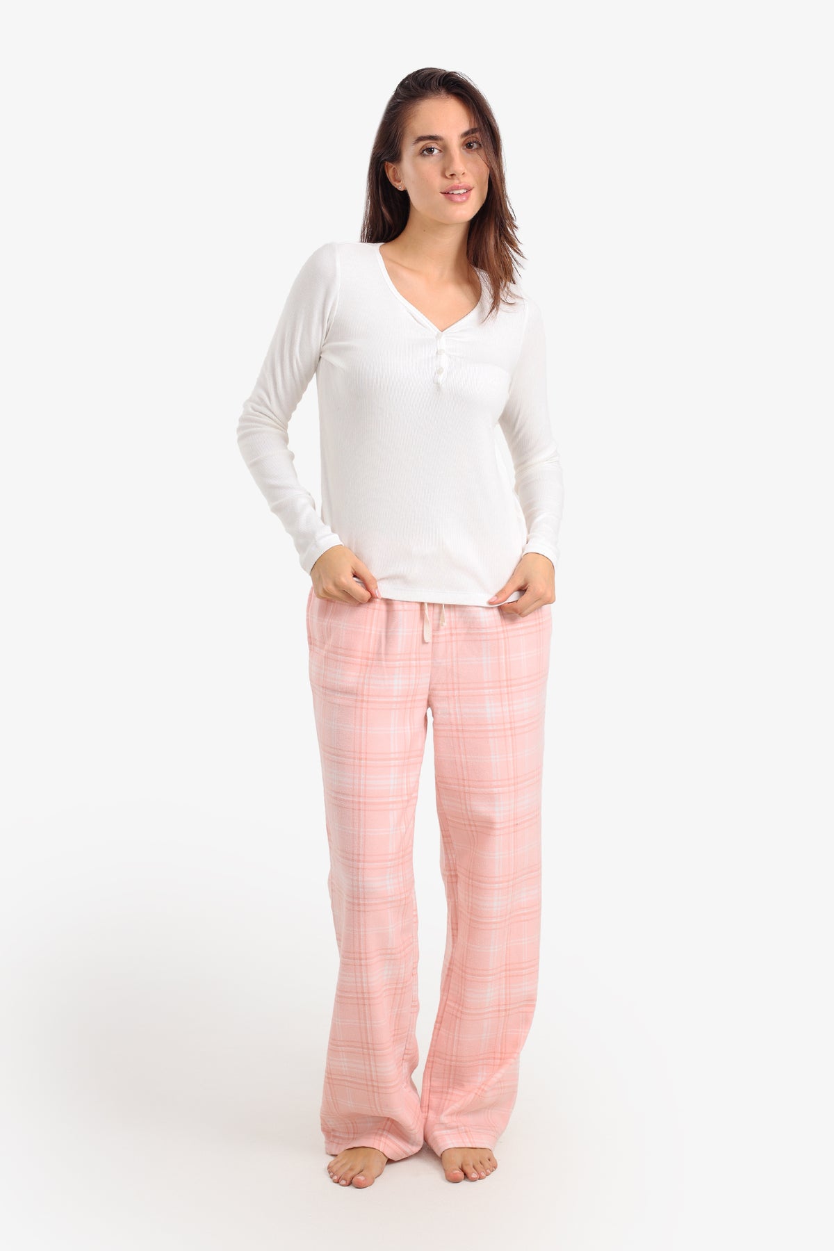 Round Neck Pyjama Set