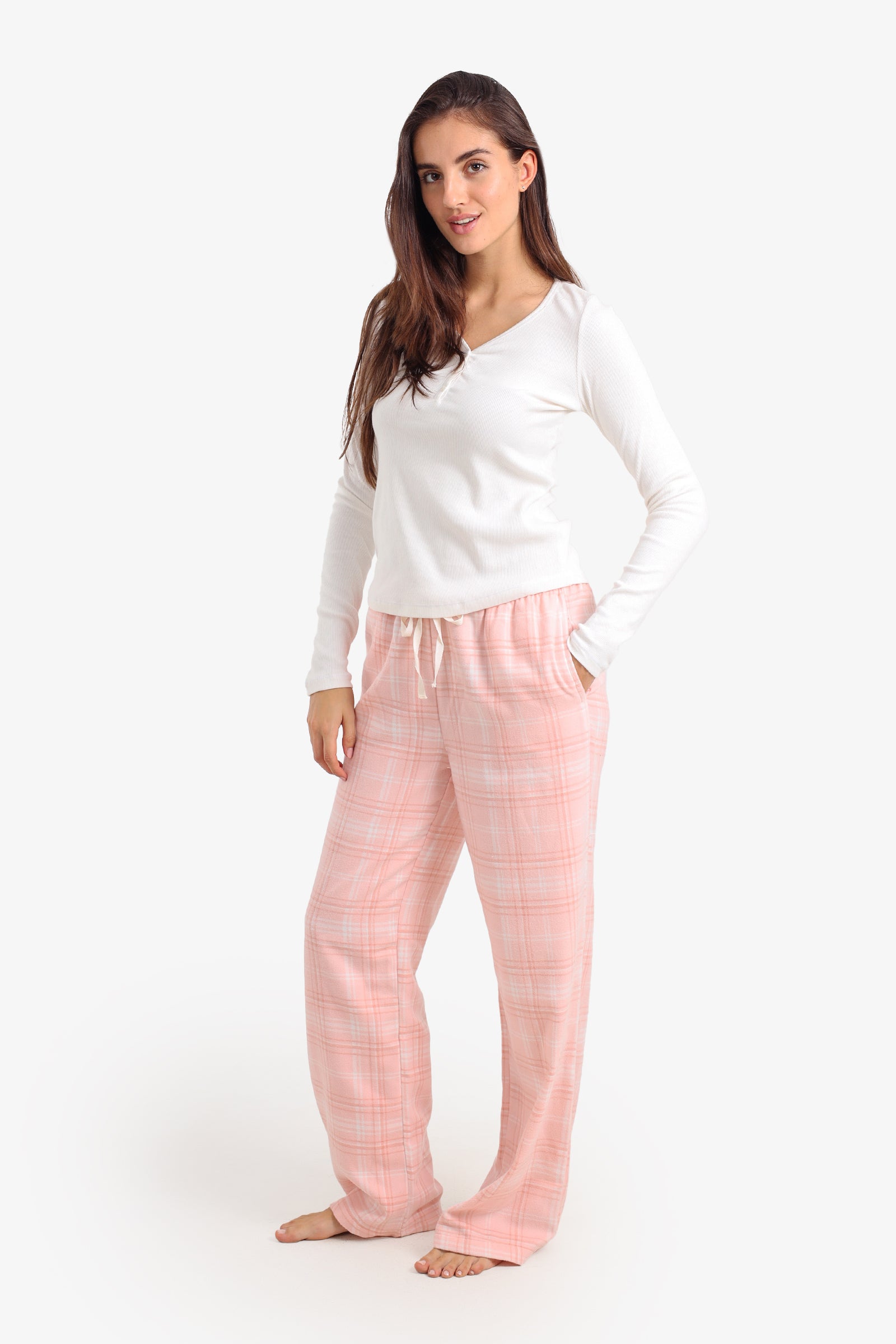 Round Neck Pyjama Set