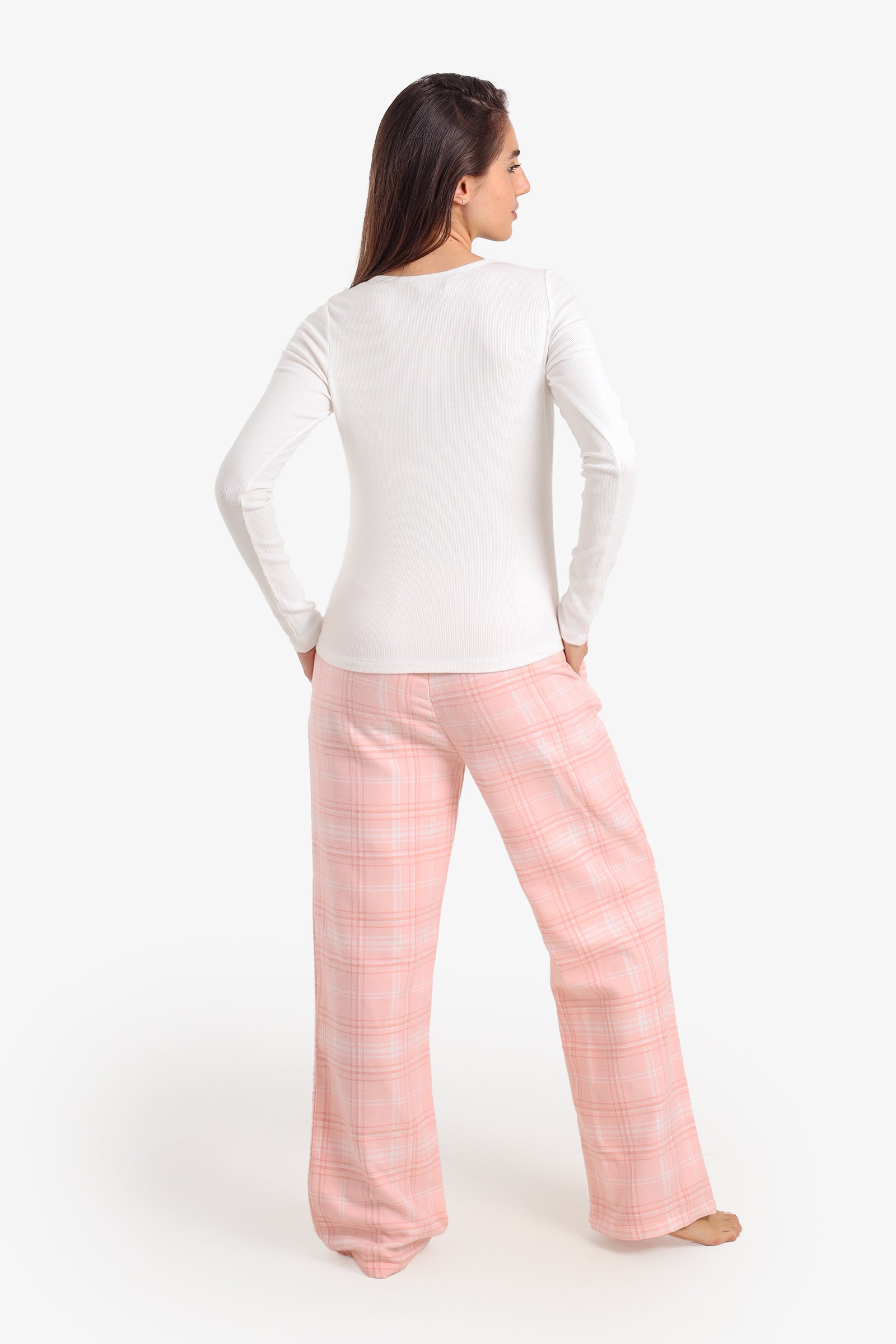 Round Neck Pyjama Set