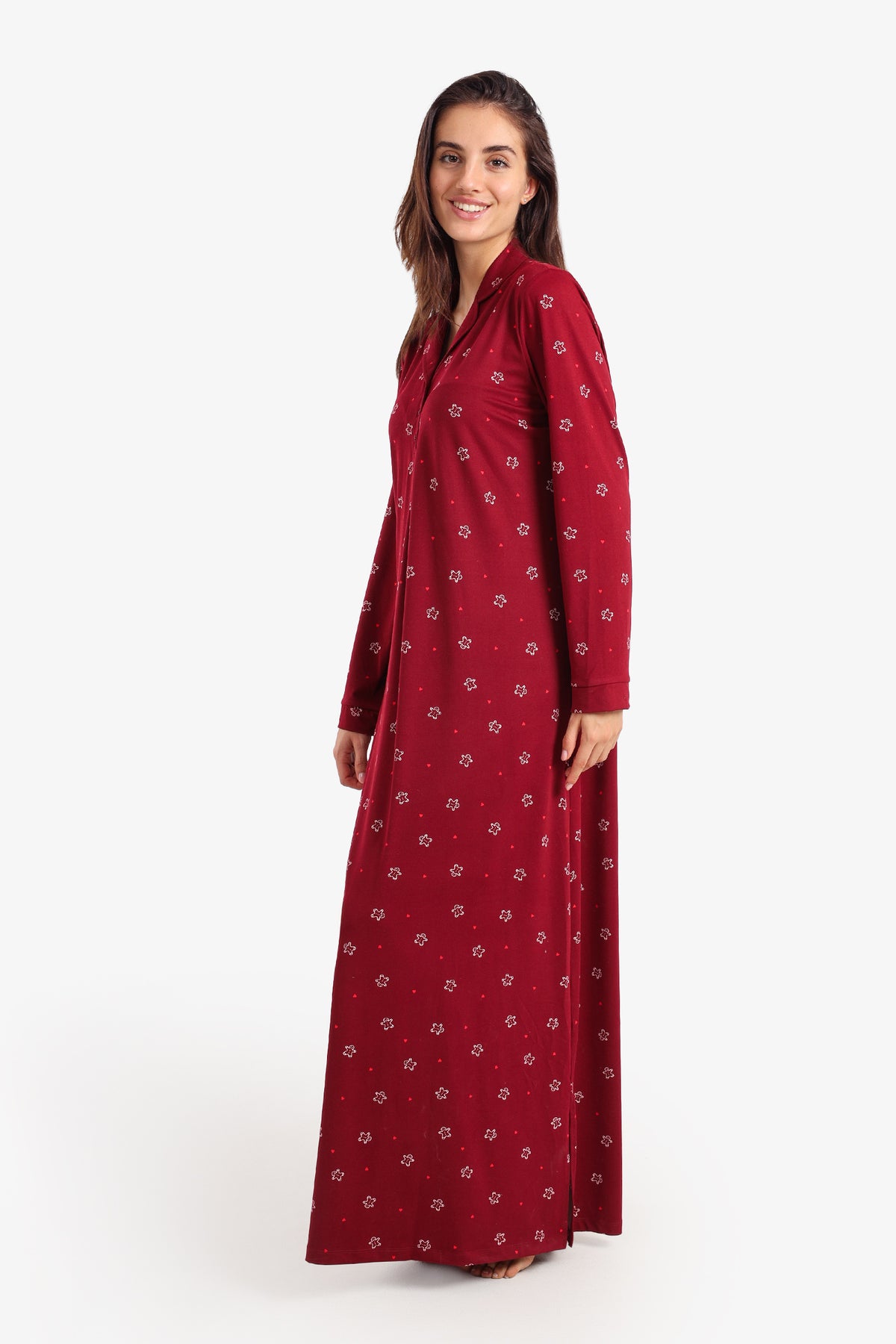 Long Sleeve Maxi Nightgown