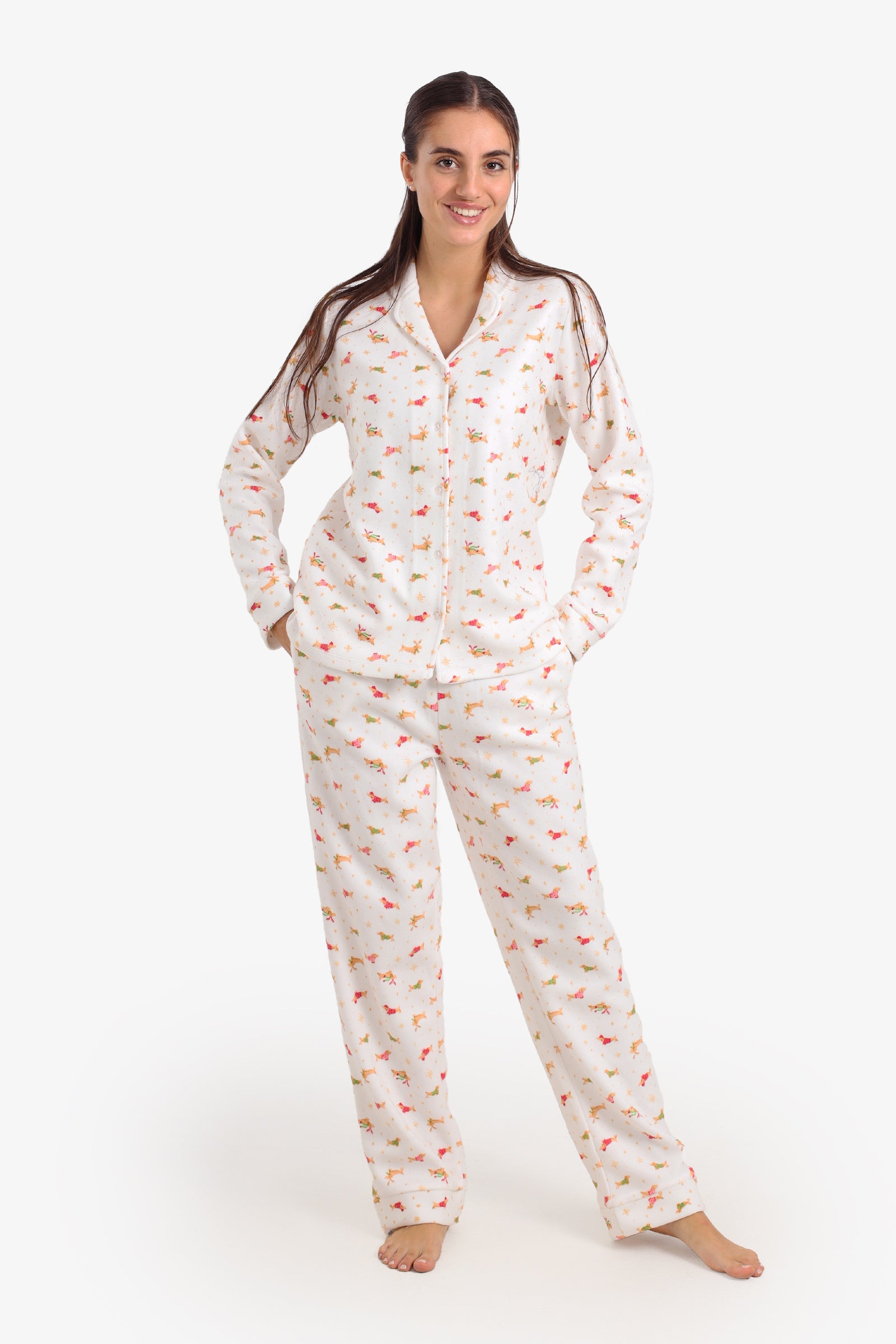Christmas Printed Pyjama Set