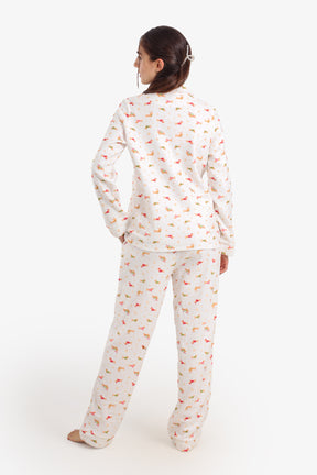 Christmas Printed Pyjama Set