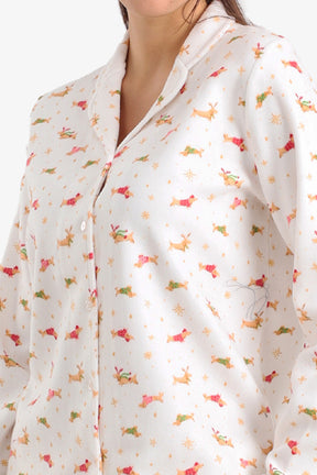 Christmas Printed Pyjama Set