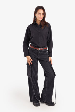 Classic Asymmetric Hem Shirt